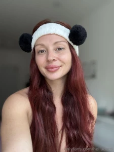 Feeling cozy and carefree with a touch of panda vibes