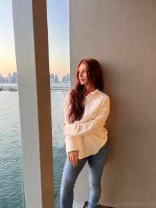 When the sunset turns the city into a little fairy tale