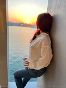 When the sunset turns the city into a little fairy tale part 1