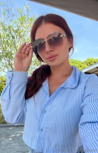 Smiling and sharing this sunny mood with you