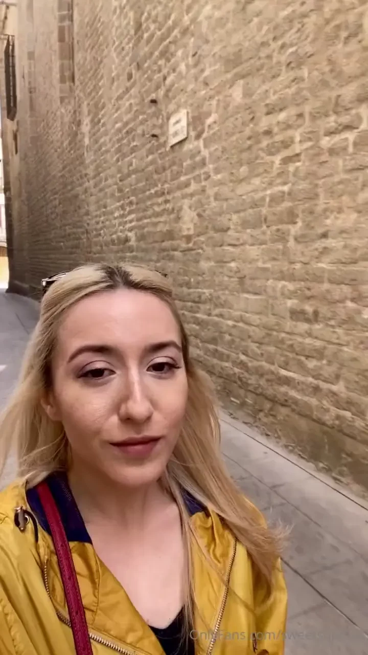 Europe makes me horny you should fuck me from behind on that wall and 