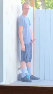 Johnny caught me jerking off on set
