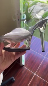 Papiii ya me llegaron mis zapatillas te las modelo papi uufff que