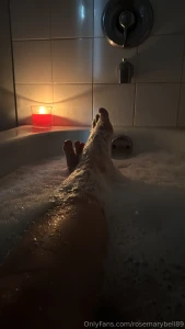 Bath time to relax whose going to join me
