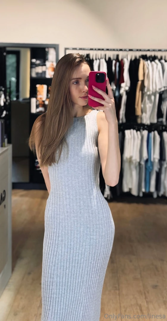 This dress light soft and kinda dangerous caught myself in the mirror 