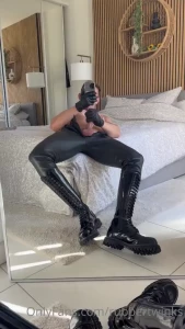 Imagine being tied up in front of me and just watching me jerk in your