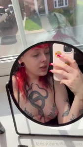 New hair gt 3 and obviously my tits fyp redhead tattoos smalltits alt