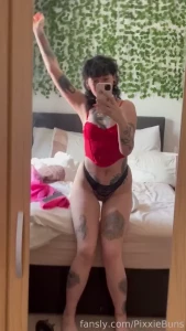 Replace my bed with your face or cock fyp tattoos smalltits corset part 1