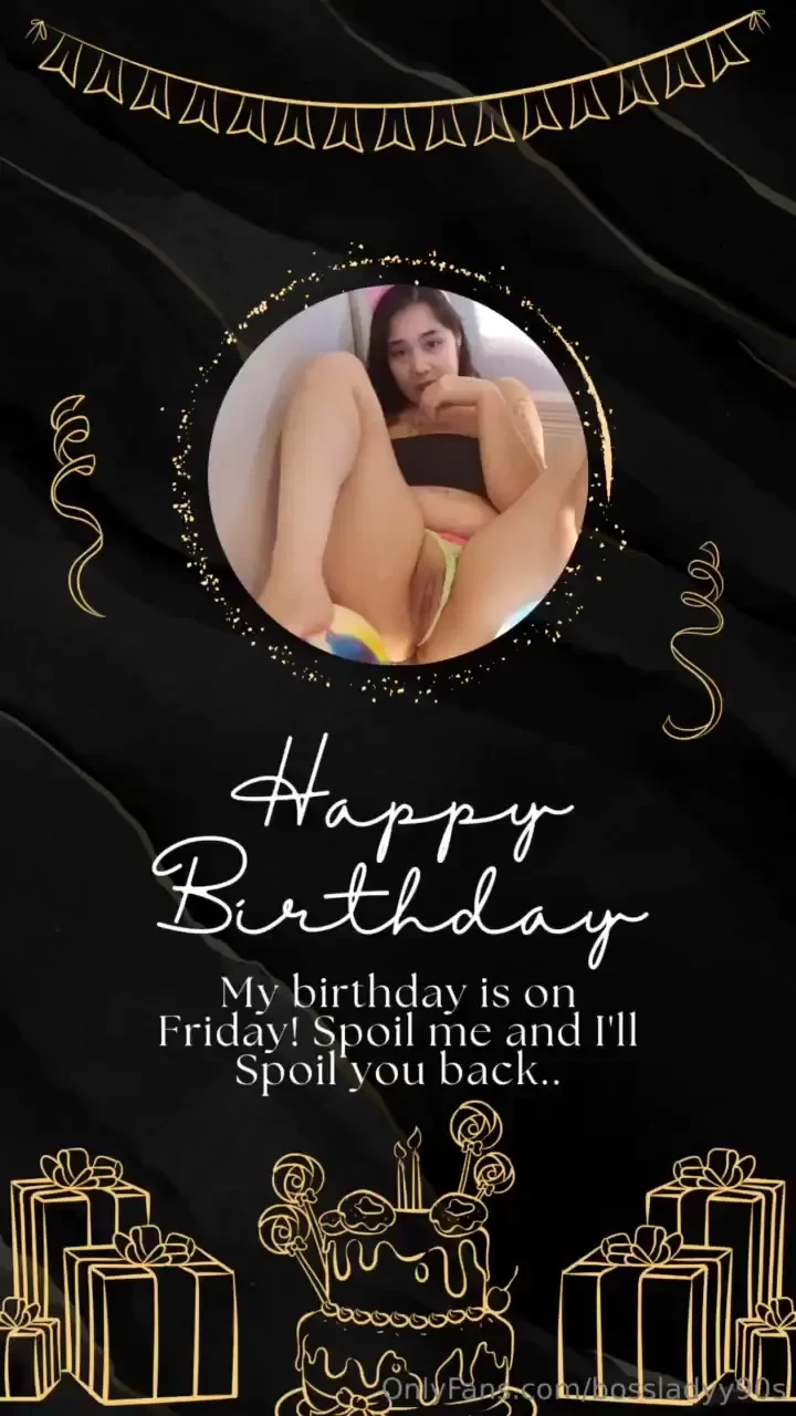 Friday ill be 31 help me celebrate spoil me and i ll spoil you back 