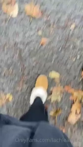 Walking to my mailbox in slippers to receive my presents a lovely sub