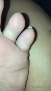 Jar of toe nail clippings