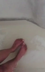 Splish splash in the shower maybe next time it will be a bath redid my