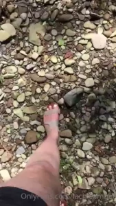Shortly after this video i slid and fell into the water