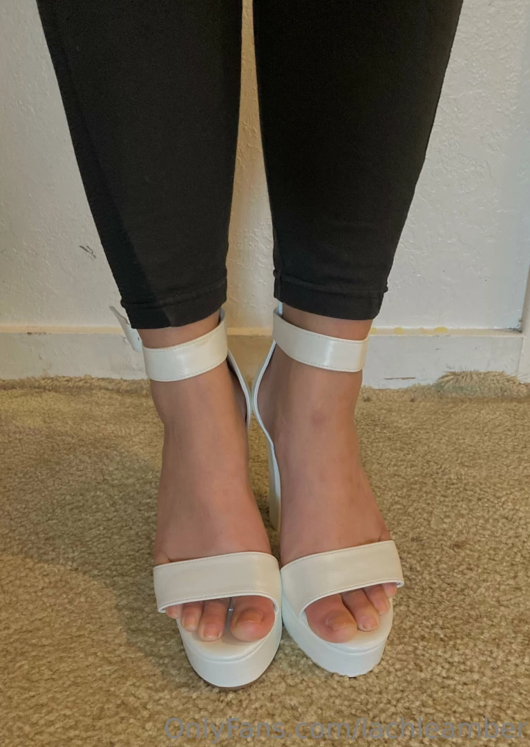 New heels from a loyal footboy white looks amazing 