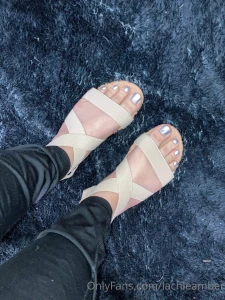 Got some new sandals part 1