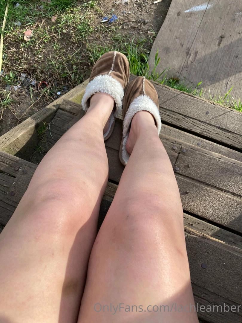 I m glad the sun is out i may need to retire these smelly old slippers part 1 