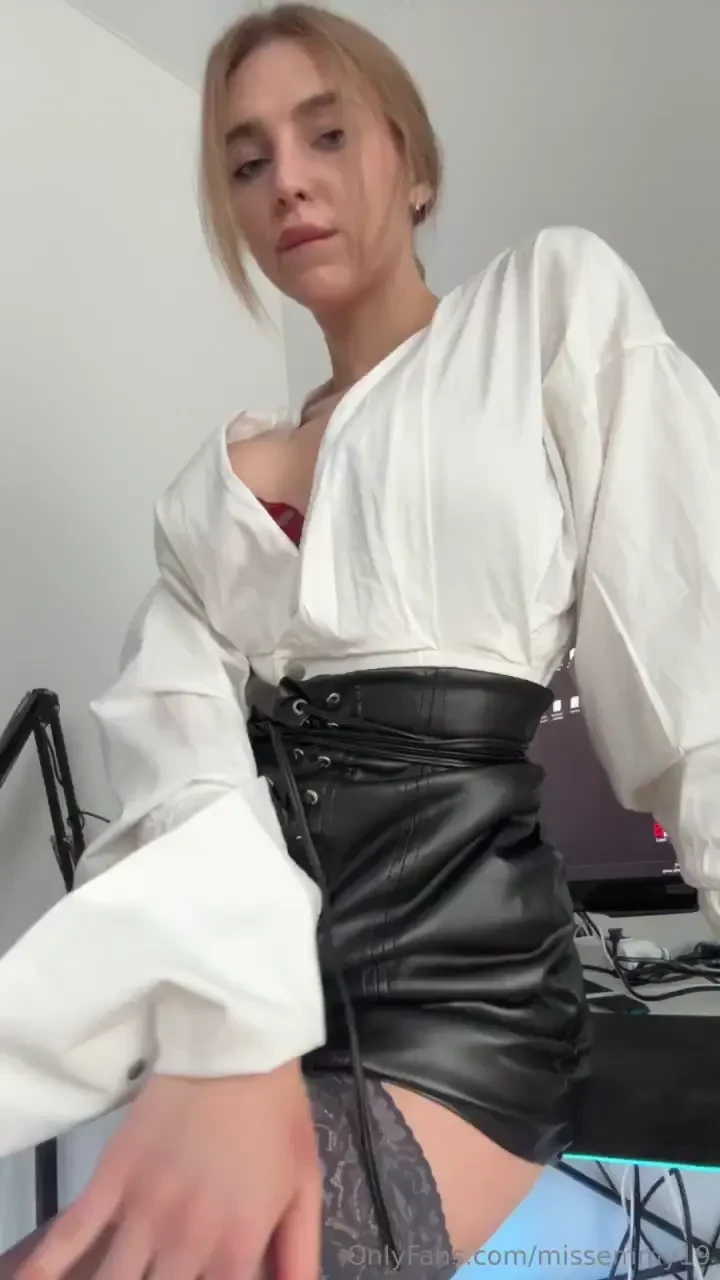 Just imagine the scenario of me wearing stockings as a secretary going 