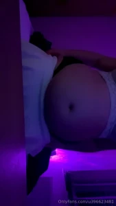 Finally have some time to touch myself and my fat belly