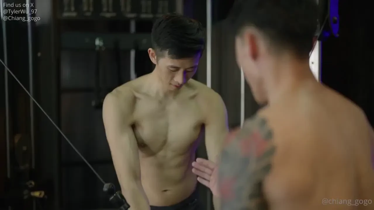 The new video 14min my good boy came to have sex with papa again 