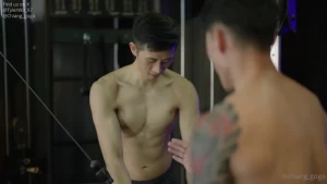 The new video 14min my good boy came to have sex with papa again