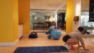 A little work out view