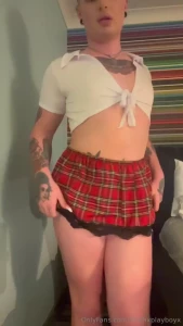 Are you going to look up my skirt