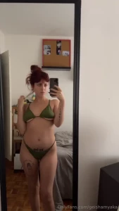 Maybe my boobs dont fit in this bikini