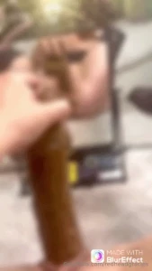 Bbc dildo squirt close up bbc dildo okay until i squirt all over it