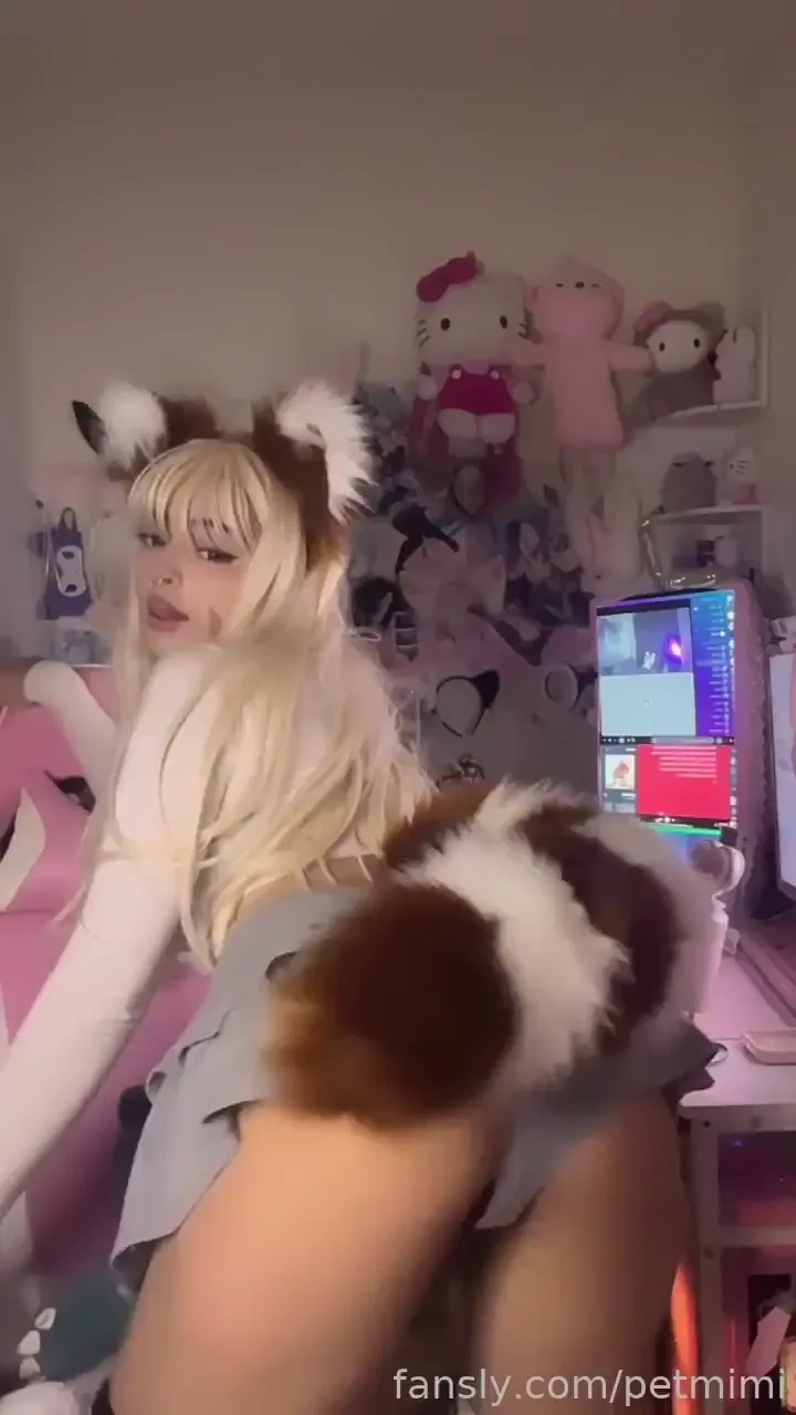 Nya are you into pretty foxes fyp foxgirl catgirl cosplay latina part 1 