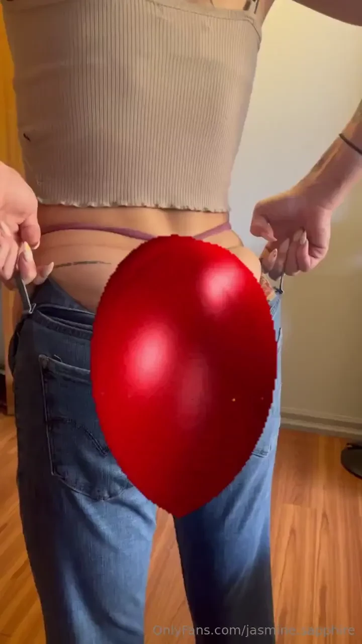 Pushing these jeans to the absolute limit 