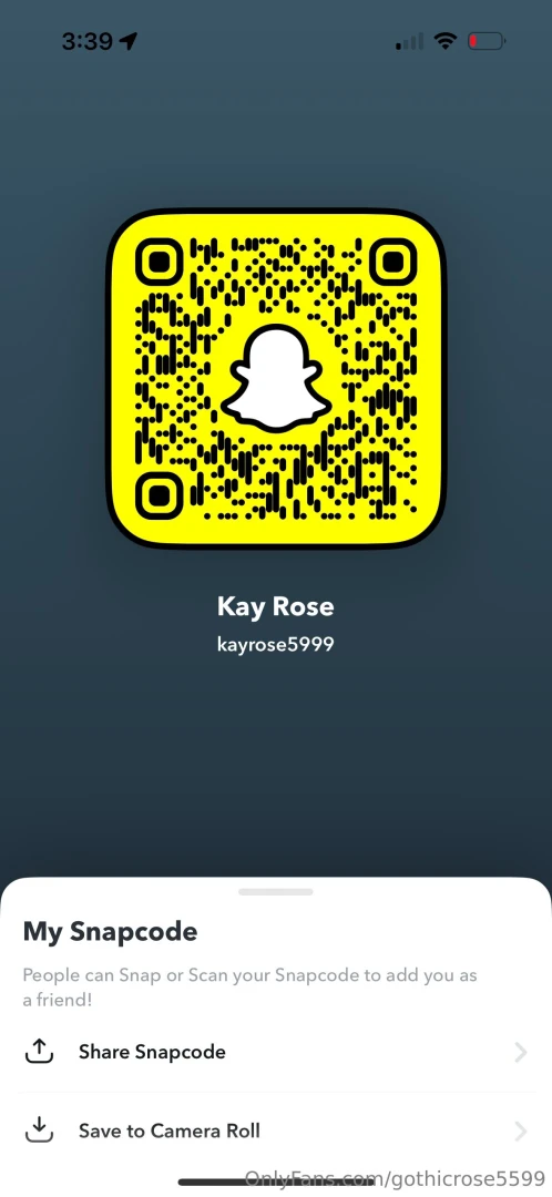 New snap old one was banned 