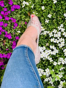 My used elegant lace socks are for sale you can choose how many days