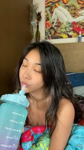 I start my day by staying hydrated