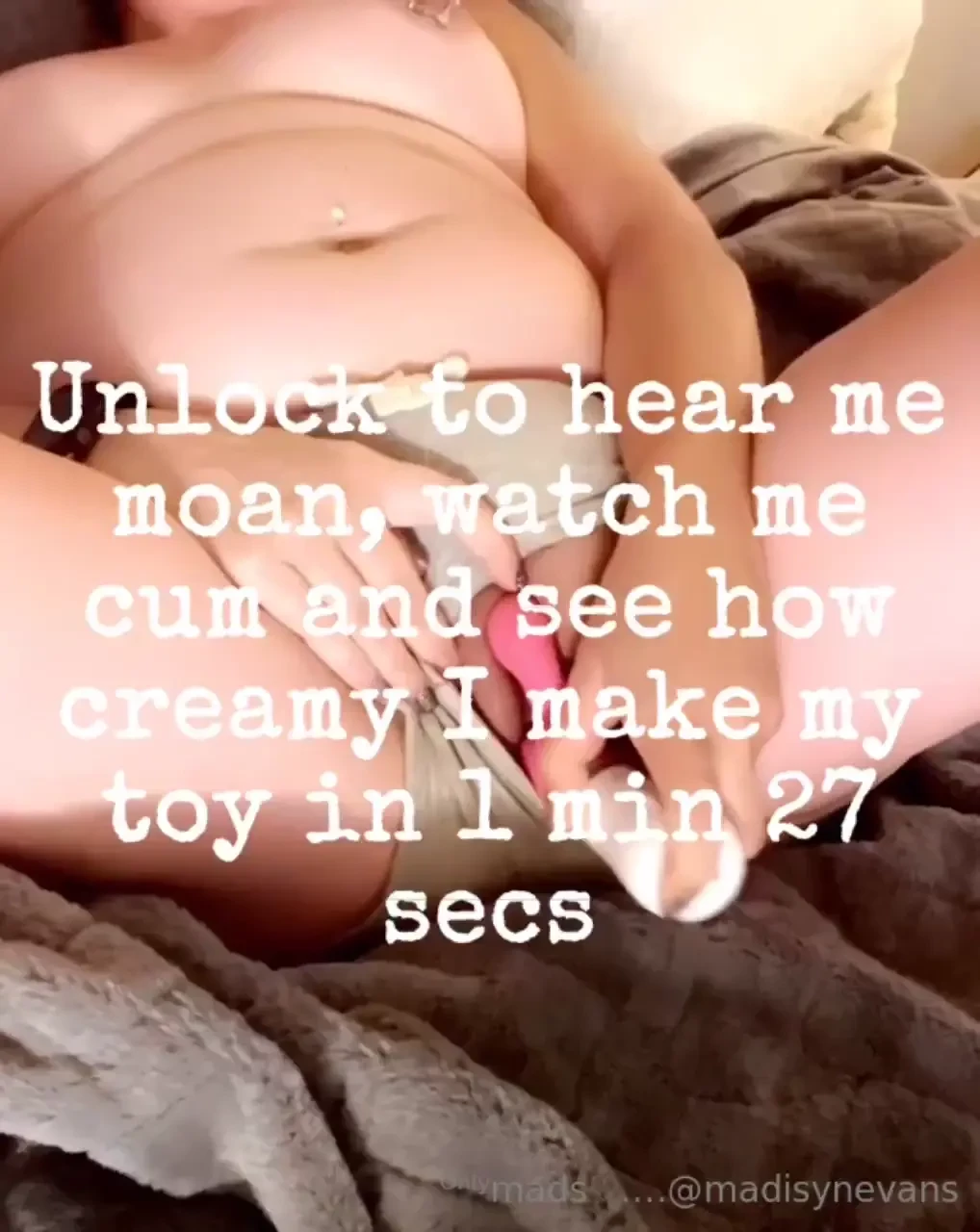 Happy wet wednesday unlock to hear me moan watch me cum and see how 
