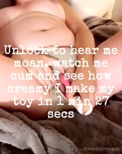 Happy wet wednesday unlock to hear me moan watch me cum and see how