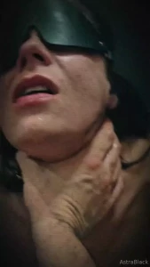 Bound bound and blindfolded he used my holes properly watch as he