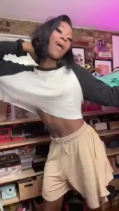 Feeling super horny today slide into my dms with something to cool me