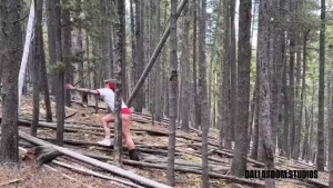 In the woods nobody can hear you scream but they can hear you moan see