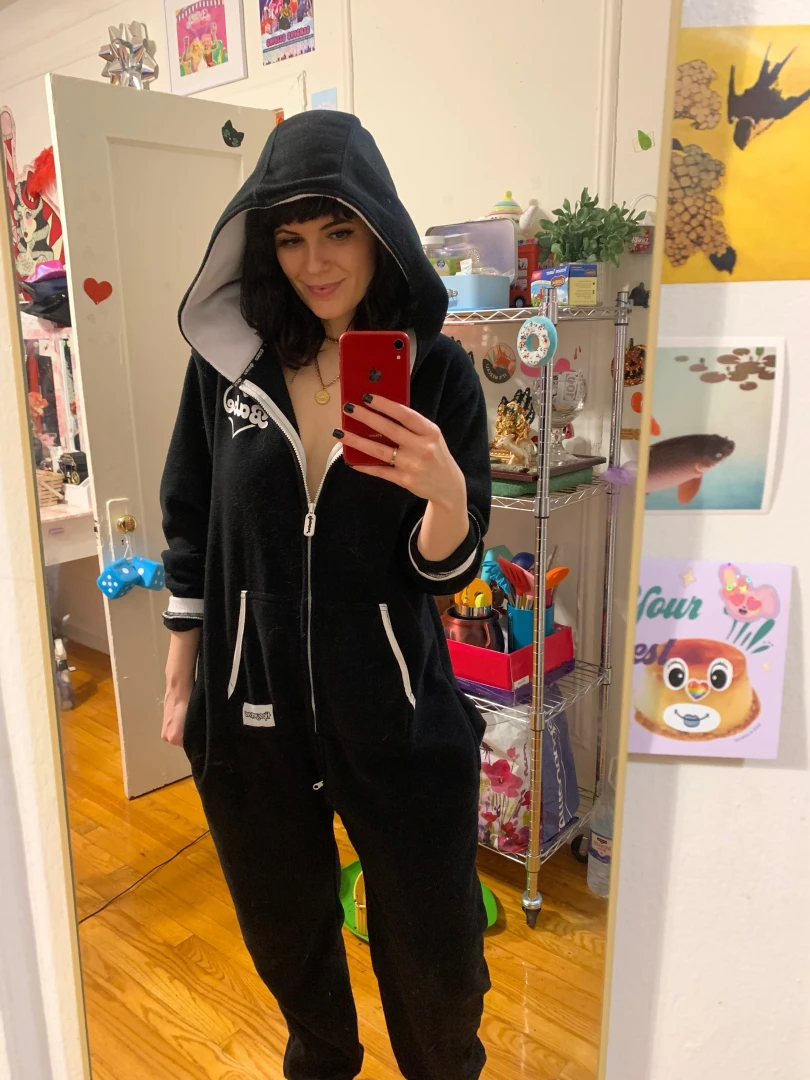 Cozy little editing outfit 