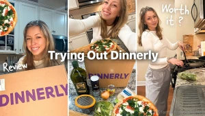 Trying dinnerly for the first time this week i m testing out dinnerly