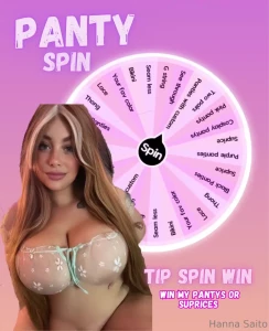 Spinn and win mommys panties how does it work tip and get spins after