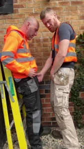 New video with tradesmancock
