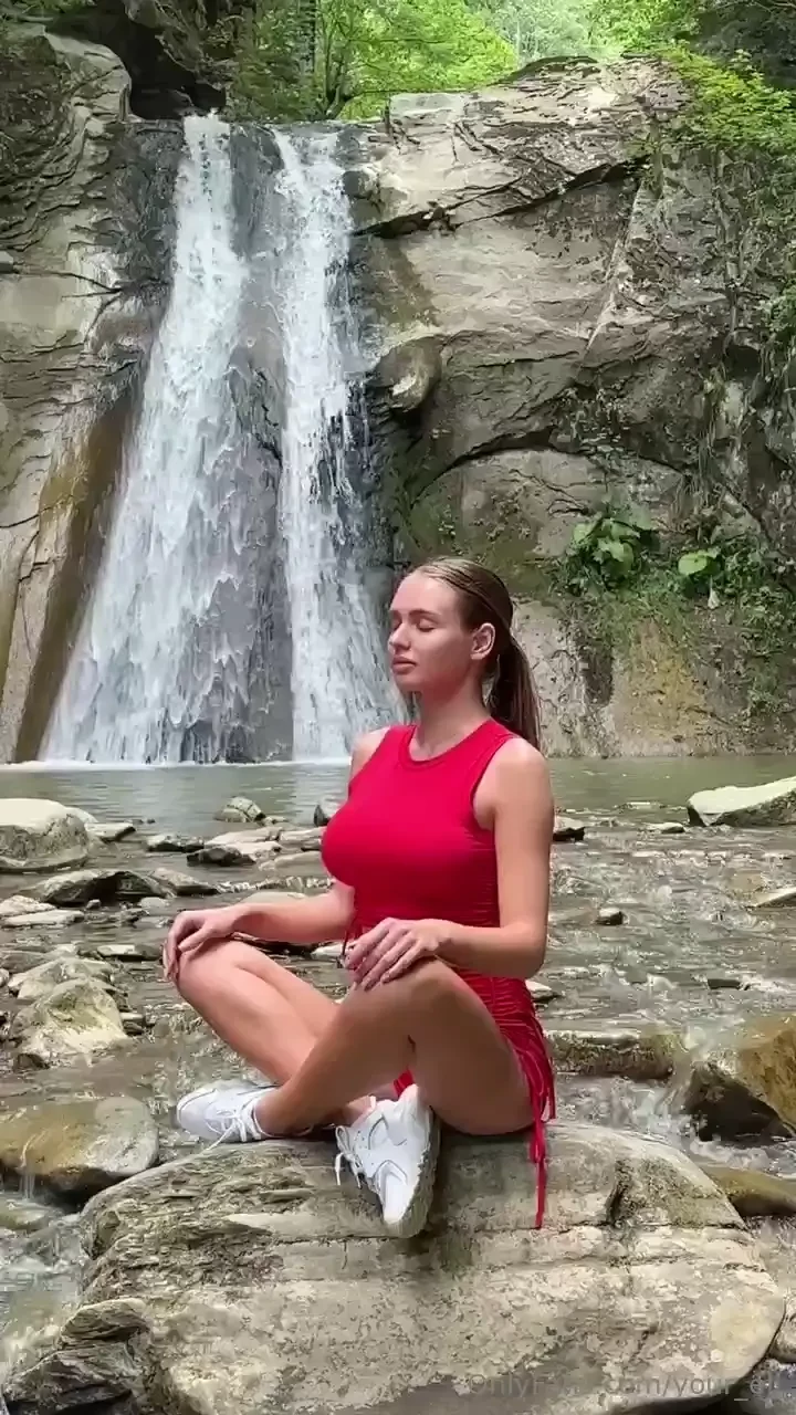 The beauty of nature is the majestic mountains the morning dew on the 