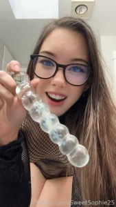 Fyp freckles glasses porn solo dildo orgasm boobs pov lingerie cum