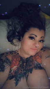 Good morning bbw milf tattooed