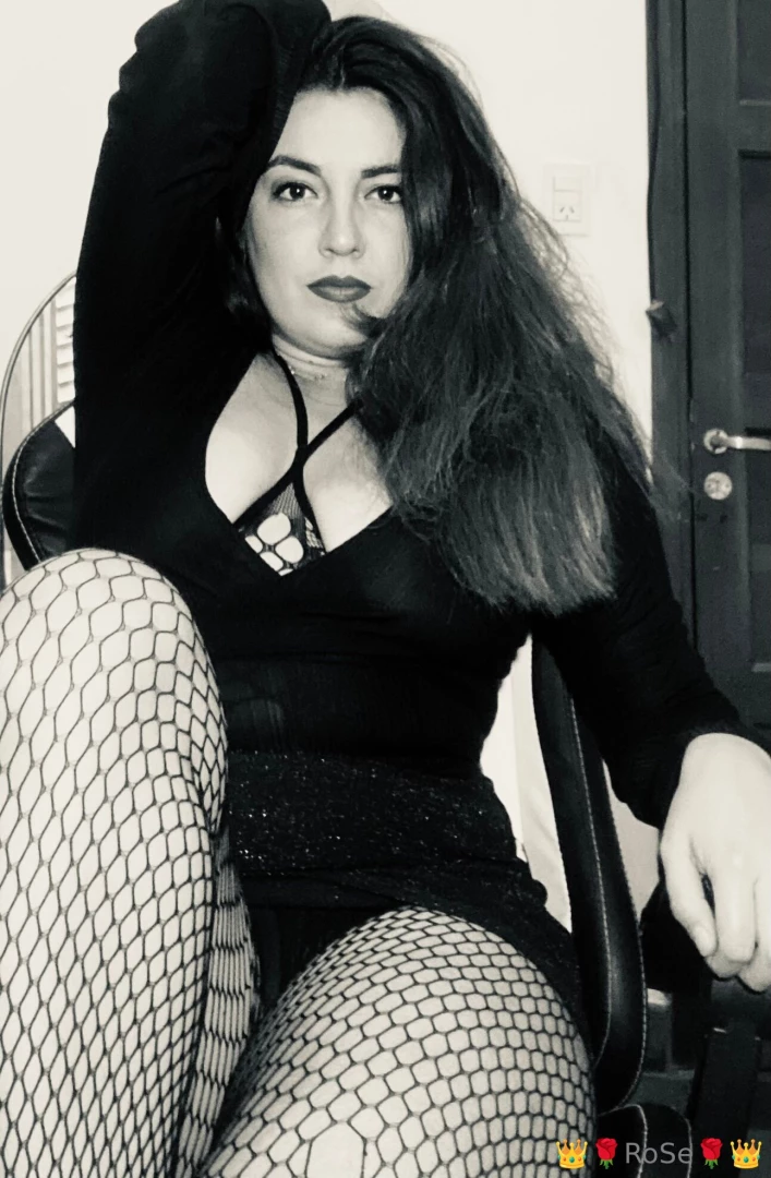 I recorded this just for you dressed in black like a sinful goddess i 