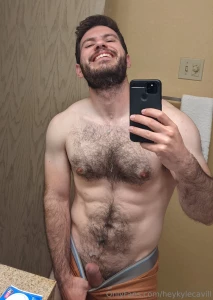 One of my loads where i shot so hard it got on my beard