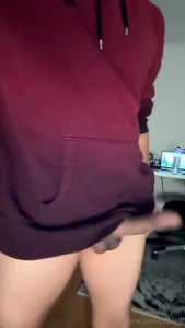 I love jerking my big dick