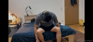 Pov you h1pn0t1z3d your roommate again and made him your foot slave he part 2