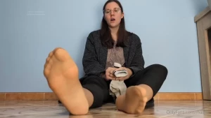 Worn socks final video update x crew white striped socks dirty x